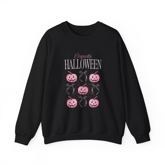 Pumpkin Halloween Sweatshirt, Cozy Fall Apparel, Unisex Crewneck, Halloween Outfit, Autumn Fashion, Spooky Gift