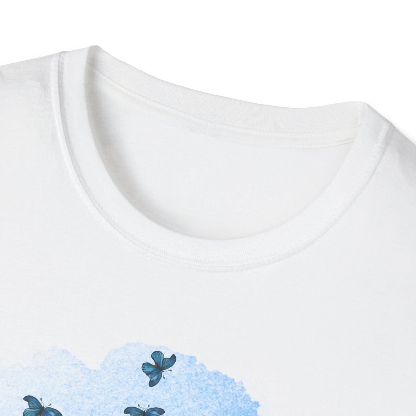 Artistic Butterfly T-Shirt | Soft Unisex Tee, Gift for Nature Lovers, Boho Chic Style, Casual Wear, Eco-Friendly Fashion